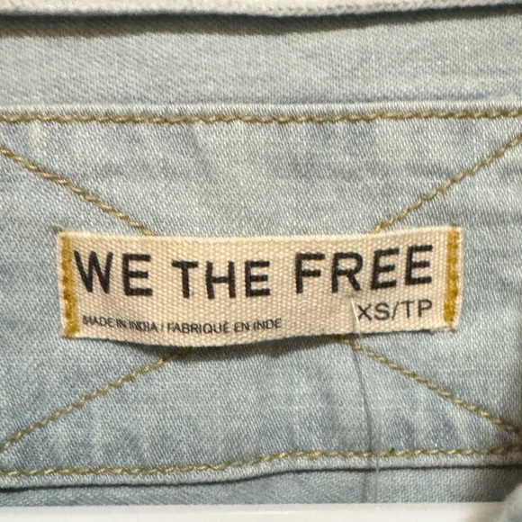 FREE PEOPLE Bailey Denim Shirt - Picture 9 of 14